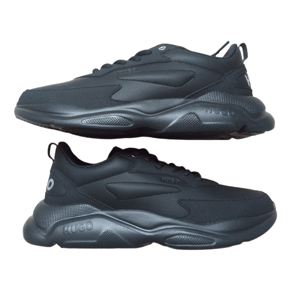Black Hugo sneakers