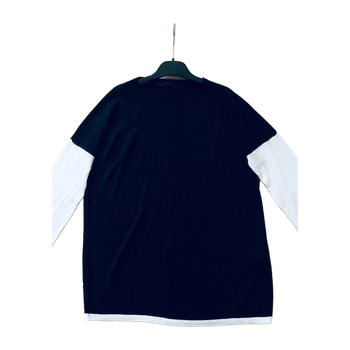 Karl Lagerfeld bamboo sweater with cashmere
