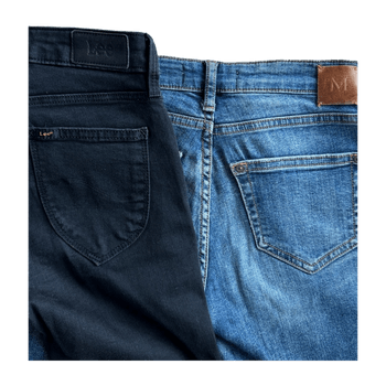 Lee ja Mango jeans