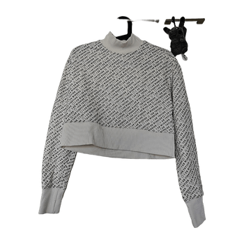 Monki cropped sweatshirt