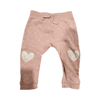 Pink baby sweatpants