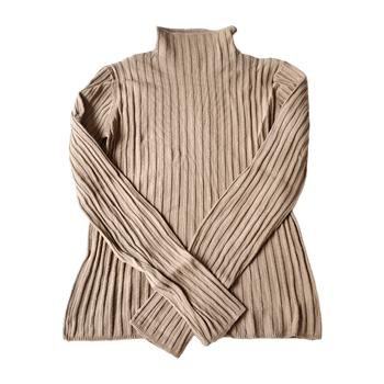 Beige poolopusero