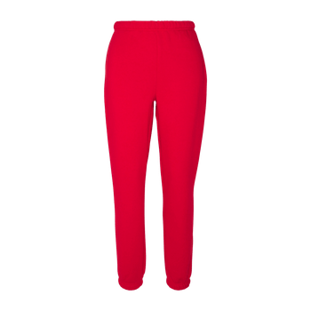 Red sweatpants
