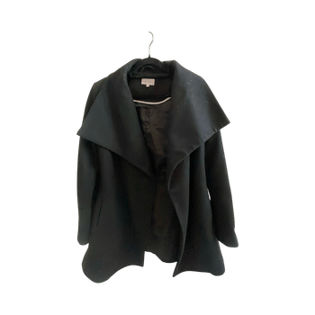 Musta villakangastakki