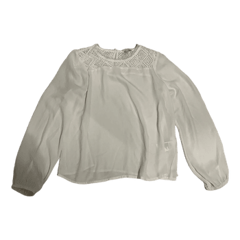 Valkoinen pitsipusero