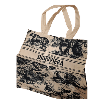 Dioriviera canvas tote bag
