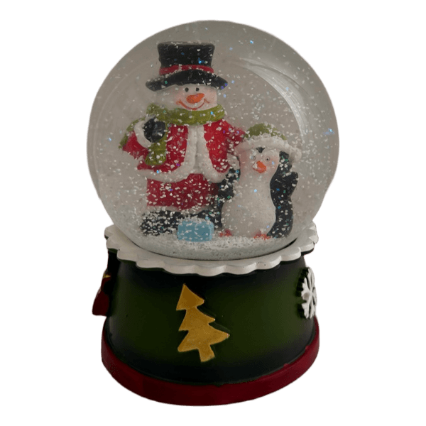 Christmas snow globe
