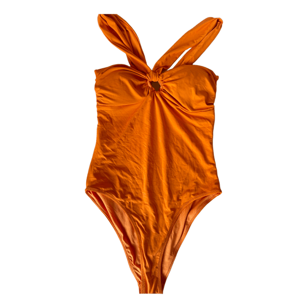 Orange swimsuit/bodysuit