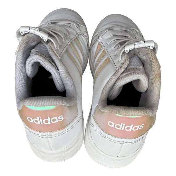 White adidas sneakers