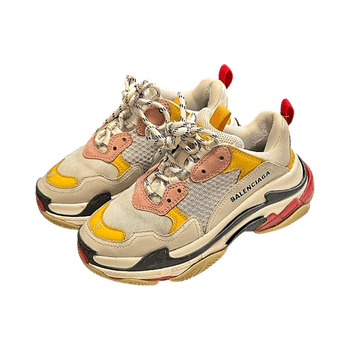 Balenciaga triple S cloth trainers/ sneakers