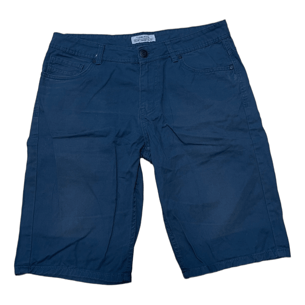 Blue cotton shorts