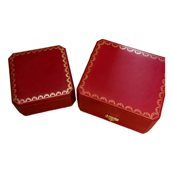 Rød Cartier ur boks