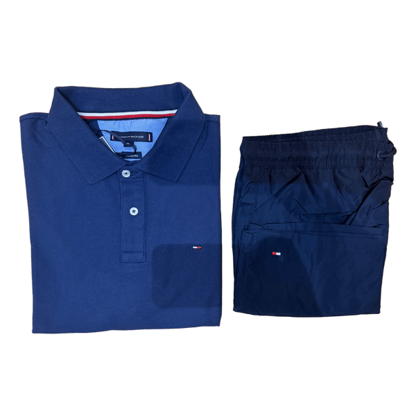 Tommy Hilfiger polo and shorts set