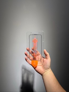 Apple modeliams apsauginis stikliukas su remeliu klijavimui