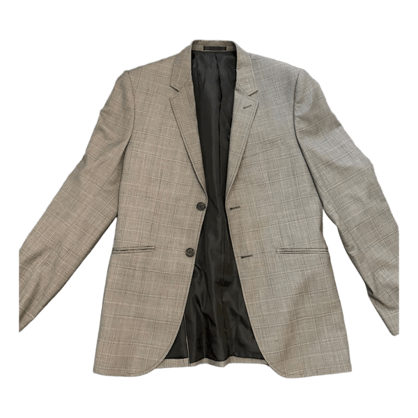 Beige ternet blazer