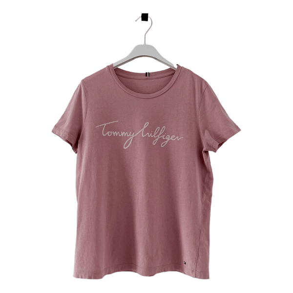 Lyserød Tommy Hilfiger t-shirt