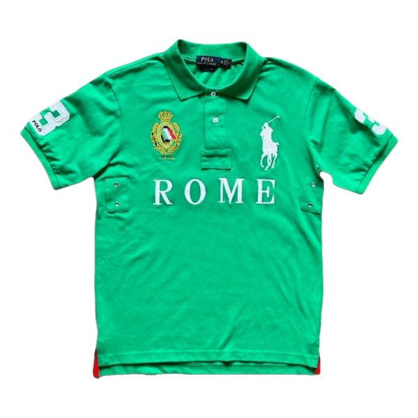 Green Rome polo shirt