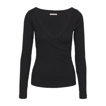 Black long-sleeve shirt