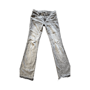Grey bootcut vintage jeans