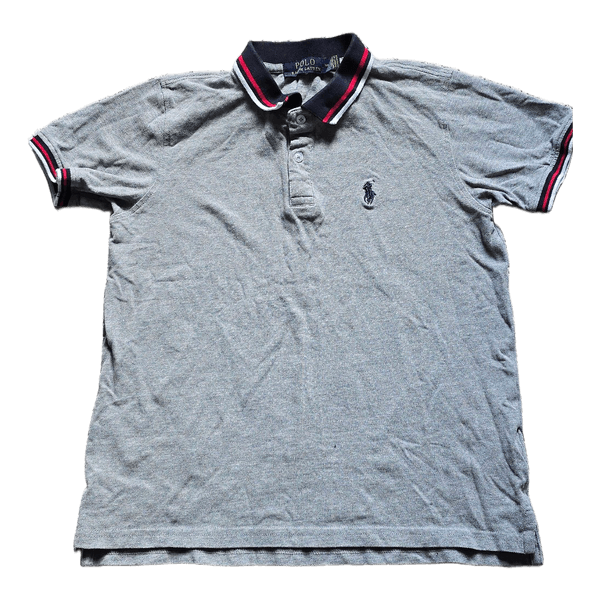 Grey polo shirt
