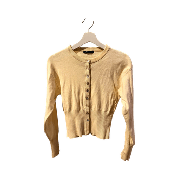 Klassinen vaaleankeltainen neule