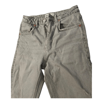 Zara Light Grey Ripped Jeans For Women/Girls Size - 32/XXS Good Condition