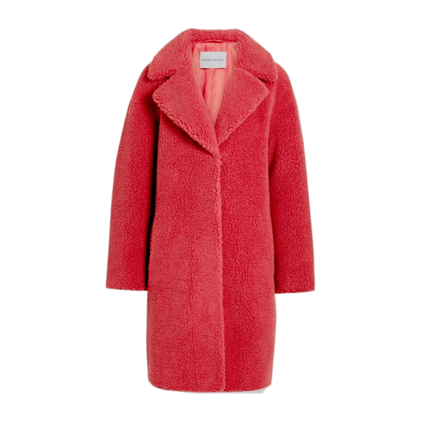 Stand studio teddy peacock coat - new!