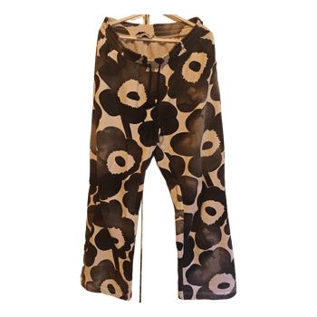 Marimekko floral print trousers