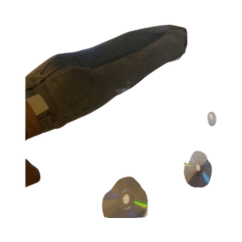 Harmaat farkkuhousut