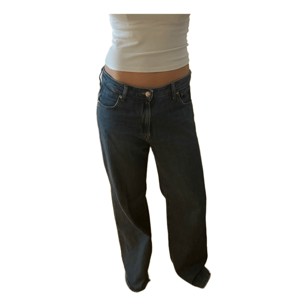 Blå denimjeans