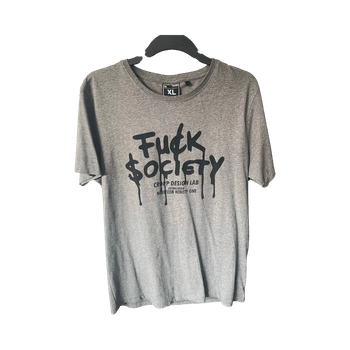 Grey graphic t-shirt