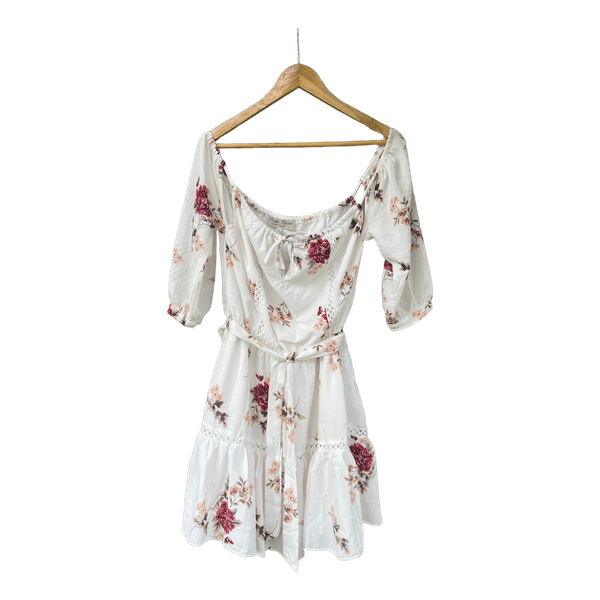 Floral print casual dress