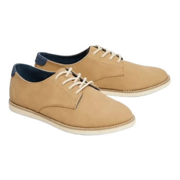 Beige Zara lace-up shoes