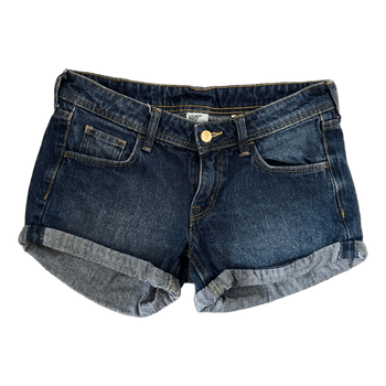 Low waist farkkushortsit