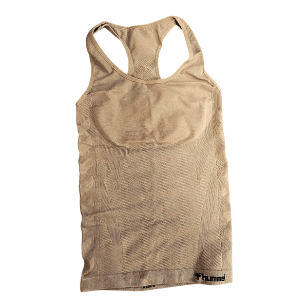 Beige Hummel urheilutoppi