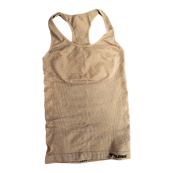 Beige Hummel urheilutoppi
