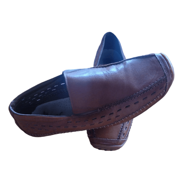 Ruskeat Rieker loaferit
