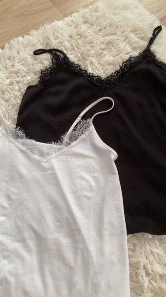 Lace camisole top set