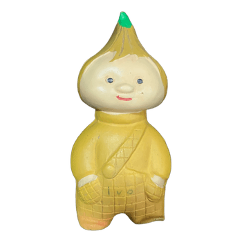Vintage yellow onion figurine