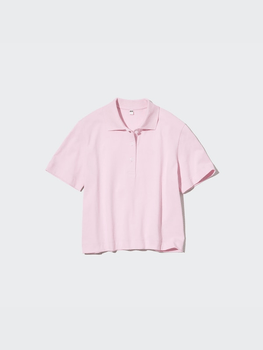 Pink Short Sleeved Polo Shirt