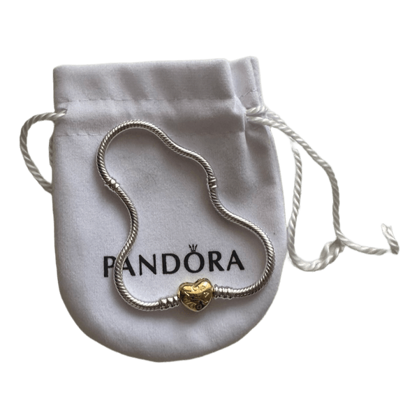 Pandora heart charm bracelet