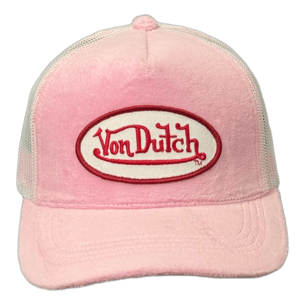 Pink Von Dutch trucker hat
