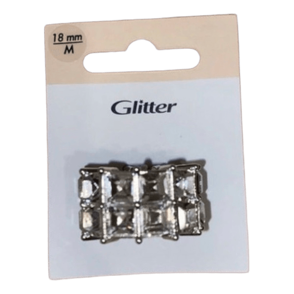 Glitter koristekivellinen sormus