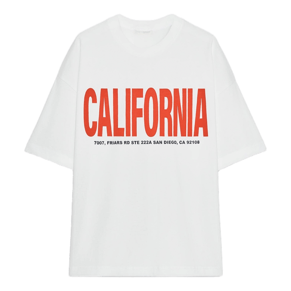 Hvid t-shirt