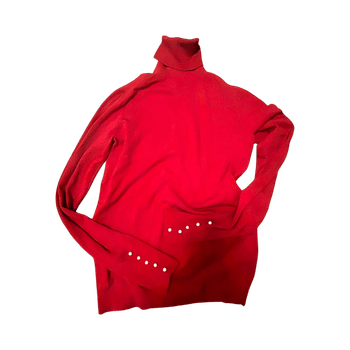 Punainen neulepusero