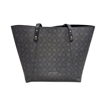 Mustermustas musta käsilaukku