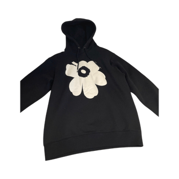 Uudenveroinen Marimekon unisex Runoja Unikko placement huppari (XS)