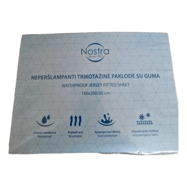 Nostra waterproof jersey sheet