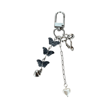 Bag charm perhonen