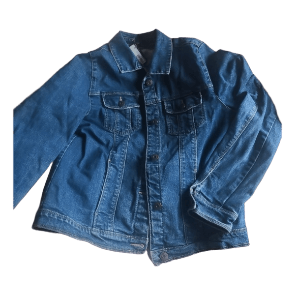 Blå denimjakke